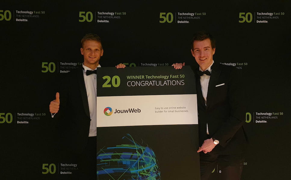 Nuestros fundadores en los premios Deloitte Fast 50 2021